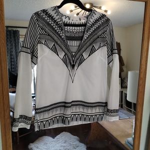 Sass & Bide tunic M  cotton with embroidery